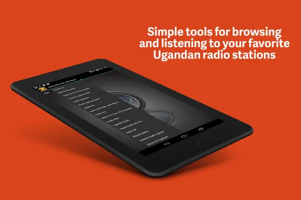 Uganda Radios android App screenshot 1